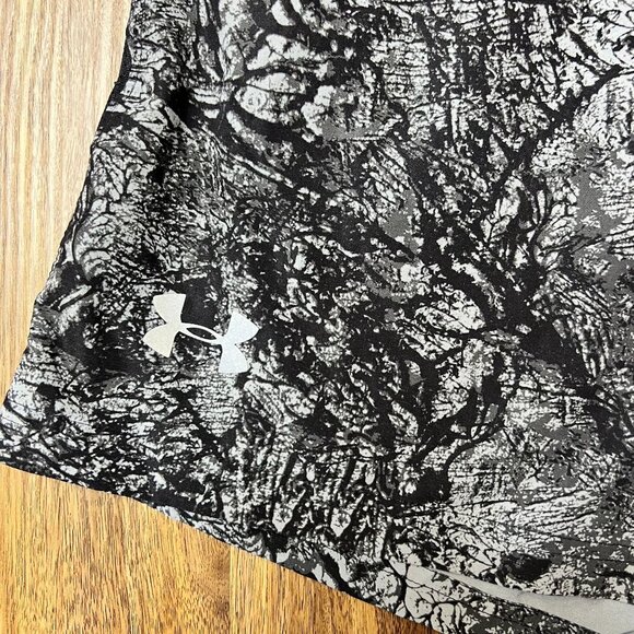 Under Armour Athletic Shorts Mens Fitted Heat Gear Speed Pocket Camo Size L - Picture 4 of 11